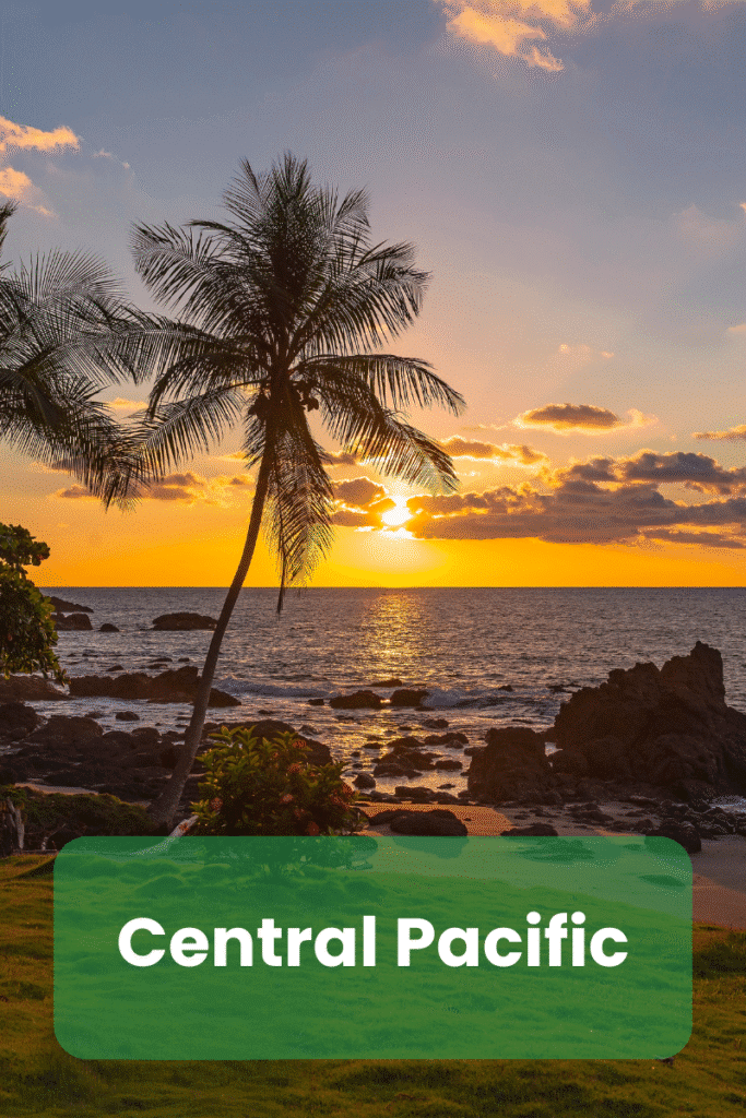 Central Pacific location