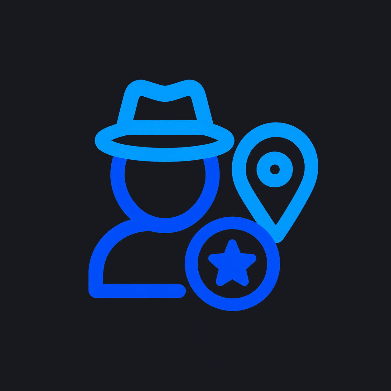 Certified tour guide icon