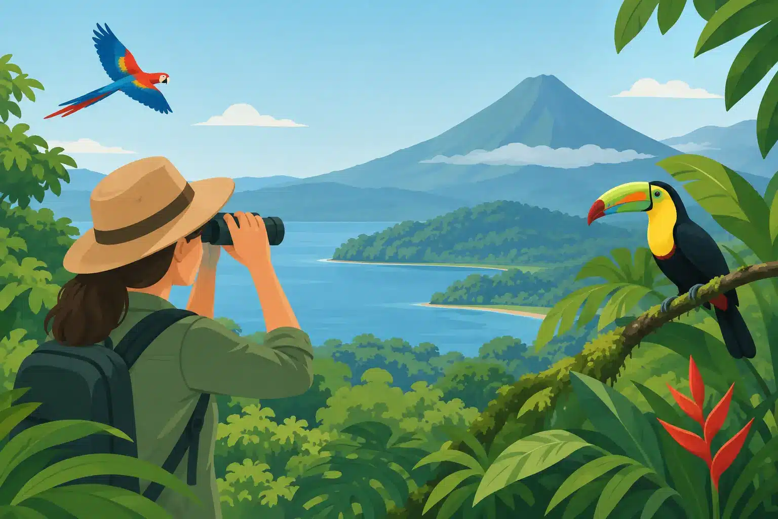 Best Regions for Birdwatching Trips in Costa Rica